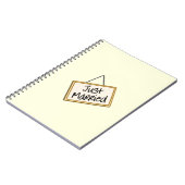 Just Married Notizblock (Linke Seite)