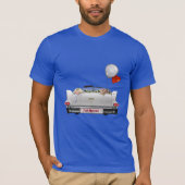 Just Married Oldtimer Car T-Shirt (Vorderseite)