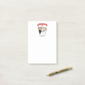 Just Married Owl Hochzeit Post-it Klebezettel (Auf Schreibtisch)