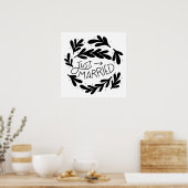 Just Married Poster (Küche)