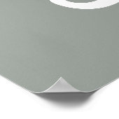 Just Married Poster (Ecke)