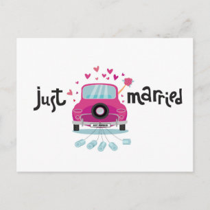 Just Married Postkarte