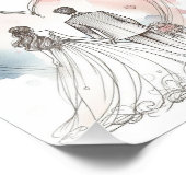 Just Married Premium Poster (Ecke)