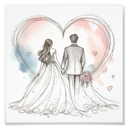 Just Married Premium Poster