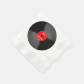 Just Married Record Paper Napkins Serviette (Ecke)