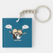 Just married schlüsselanhänger (Rückseite)