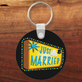 Just Married Schlüsselanhänger (Vorderseite)