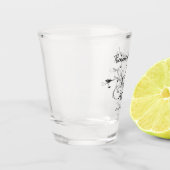 Just Married Schnapsglas (Links)