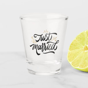 Just Married Schnapsglas