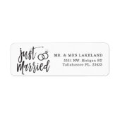 Just Married Script | PERSONALISIERT (Vorne)