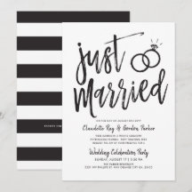 Just Married Script | Post Wedding Party