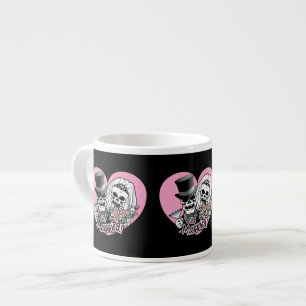Just Married Skulls Espressotasse