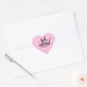Just Married Sticker (Umschlag)