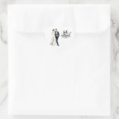 Just Married Sticker (Tasche)
