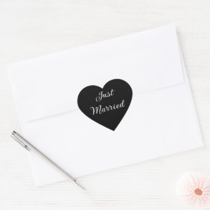 Just Married Stickers
