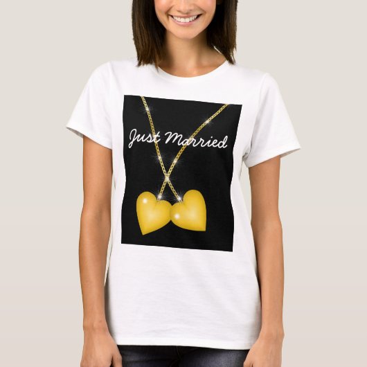 Just Married T - Shirt (Vorderseite)