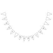 Just Married Wedding Banner (Alle)