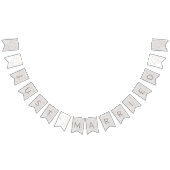 Just Married Wedding Bunting Flags Wimpelkette (Alle)