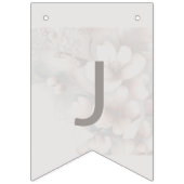 Just Married Wedding Bunting Flags Wimpelkette (Dritte Fahne)