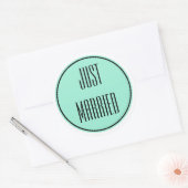 Just Married Wedding Stickers (Umschlag)