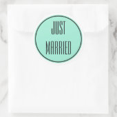 Just Married Wedding Stickers (Tasche)