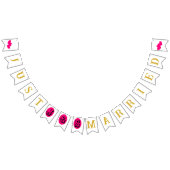 "Just Married" Wimpelkette (Alle)