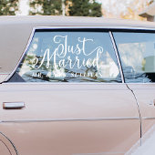 Just Married Window Cloning Fensteraufkleber