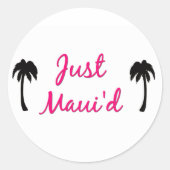 Just Maui d Sticker Sheets (Vorderseite)