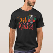 Just Maui'd Hawaii Honeymoon Hubby Wifey Matching T-Shirt (Vorderseite)