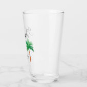 Just Maui'd | Maui Beach Palm Tree Gastgeschenk Ho Glas (Links)