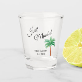 Just Maui'd | Maui Beach Palm Tree Gastgeschenk Ho Schnapsglas