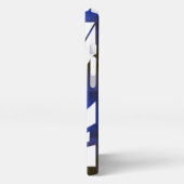 Just Me - Blue Phone Case iPhone Hülle (Linke Seite)