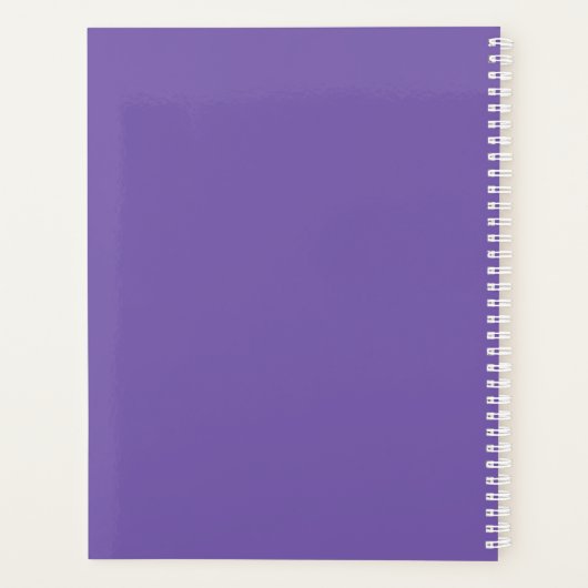 Just Me Planer (Rückseite)