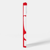 Just Me - Red iPhone Case (Rückseite / Rechts)