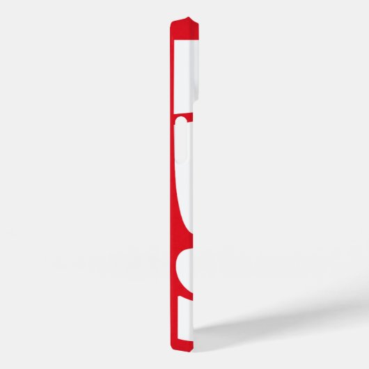 Just Me - Red iPhone Case (Rückseite / Rechts)