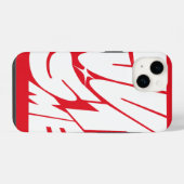 Just Me - Red iPhone Case Hülle (Rückseite (Horizontal))
