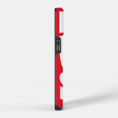Just Me - Red iPhone Case Hülle (Rechte Seite)