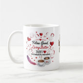 Just Meowgical Moments - Gutes Felin, Beten leben Kaffeetasse (Links)