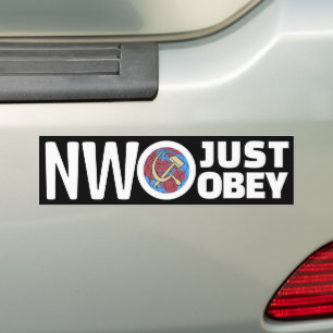 Just Obey (dunkel) Autoaufkleber