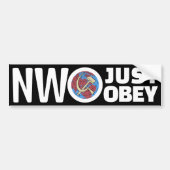 Just Obey (dunkel) Autoaufkleber (Vorne)
