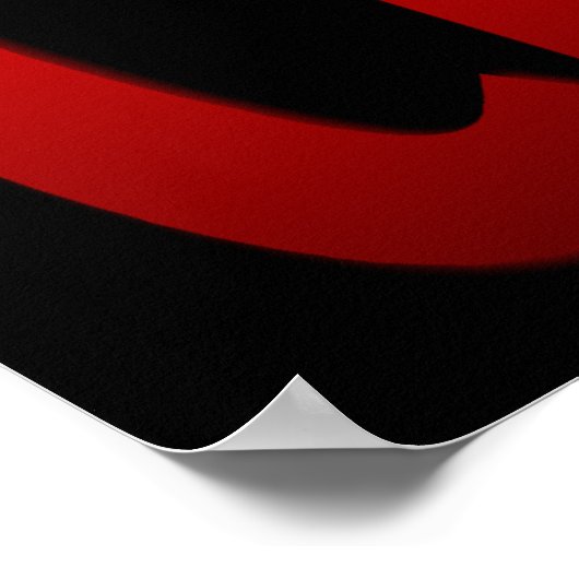 Just One Drop - Romans 5:9 Poster (Ecke)