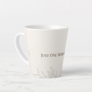 Just One More Chapter Latte Tasse