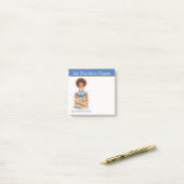 Just One More Chapter Personalized Teacher Post-it Klebezettel (Auf Schreibtisch)