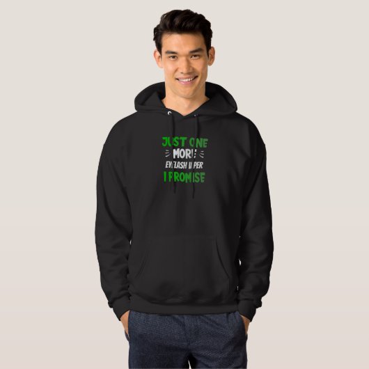 Just One More Eyelash Viper I Promise Reptile Hoodie (Vorne ganz)