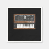 Just One More Funny Synthesizer Gift Synths Lover Serviette (Vorderseite)