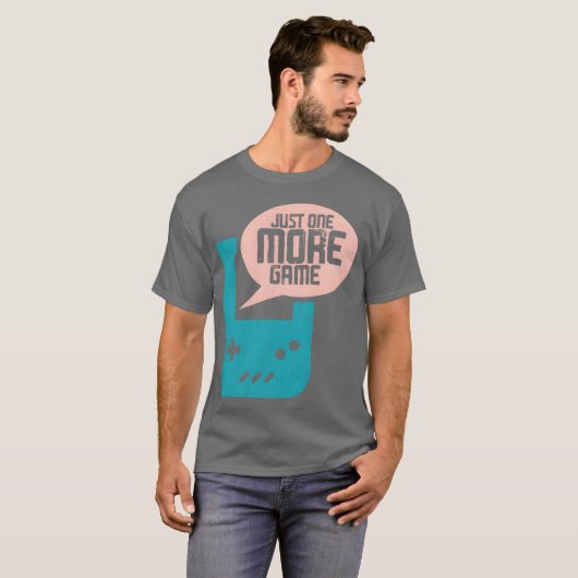 Just one more game 2 retro retro T-Shirt (Vorne ganz)