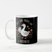 Just One More Jar Funny Goose Canning  Kaffeetasse (Links)