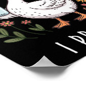 Just One More Jar Funny Goose Canning  Poster (Ecke)