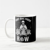 Just One More Row Crochet Skeleton Crocheting Knit Kaffeetasse (Links)