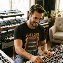 Just One More Synth – Lustiges Synth Nerd